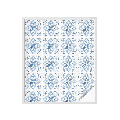 Vinilo para ventanas motivo vitral Elegancia clásica