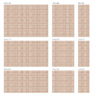 Vinilo ventana privacidad Hojas retro