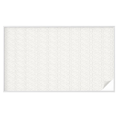 Vinilo decorativo adhesivo para cristales Trenza geométrica