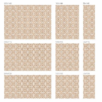 Vinilo para ventanas motivo vitral Adorno clásico