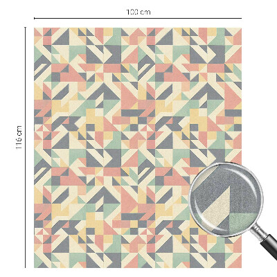 Vinilo para cristales opaco decorativo La energía de la geometría