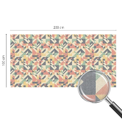 Vinilo para cristales opaco decorativo La energía de la geometría