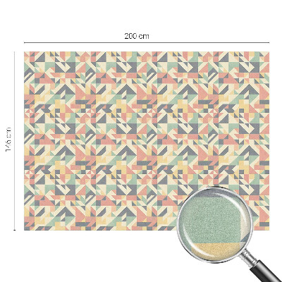 Vinilo para cristales opaco decorativo La energía de la geometría