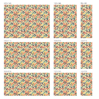 Vinilo para cristales opaco decorativo La energía de la geometría