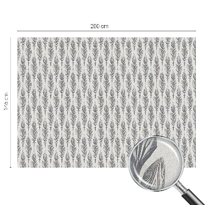 Vinilo ventana privacidad Plumas elegantes