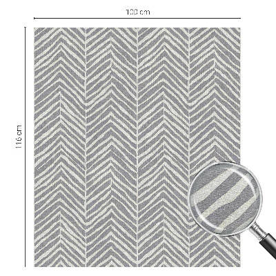 Vinilo para cristales efecto vitral Patrón en zigzag