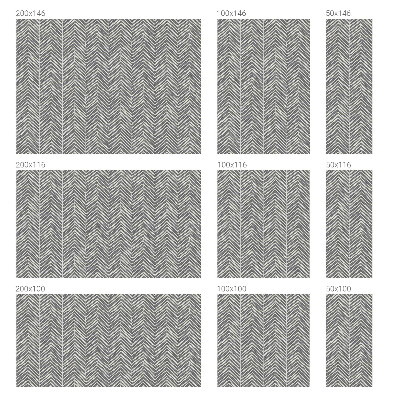 Vinilo para cristales efecto vitral Patrón en zigzag