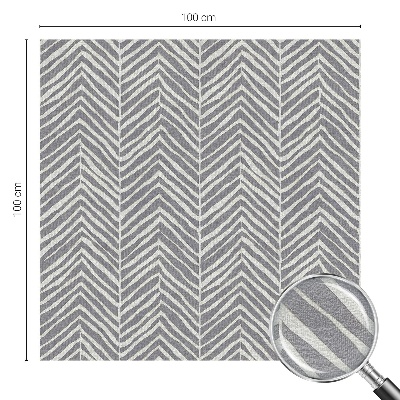 Vinilo para cristales efecto vitral Patrón en zigzag