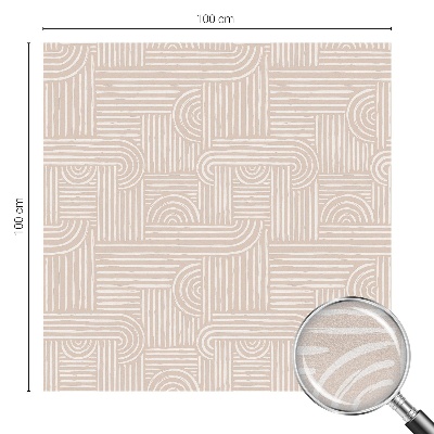 Vinilo para ventanas motivo vitral Patrón geométrico