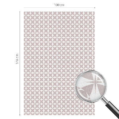 Vinilo para cristales efecto vitral Geometría de la armonía