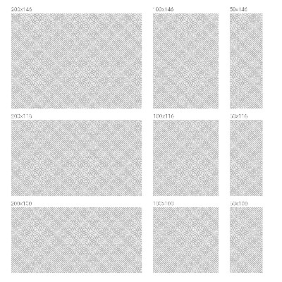 Vinilo para cristales opaco decorativo Elegancia geométrica