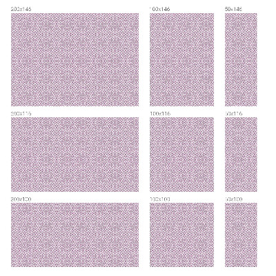 Vinilo ventana privacidad Formas moradas