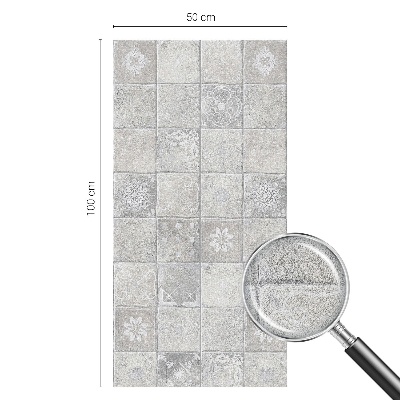 Vinilo para ventanas motivo vitral Cerámica decorativa