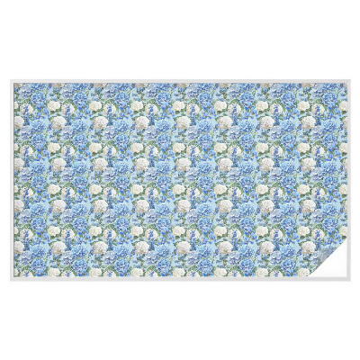 Vinilo para ventanas motivo vitral Encanto floral