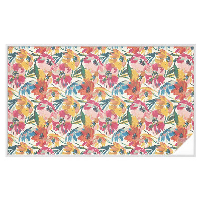 Vinilo para cristales opaco decorativo Explosión de flores