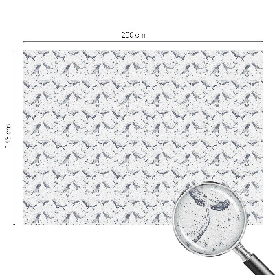 Vinilo para ventanas motivo vitral criaturas marinas