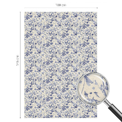 Vinilo decorativo adhesivo para cristales Simetría floral