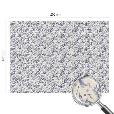 Vinilo decorativo adhesivo para cristales Simetría floral