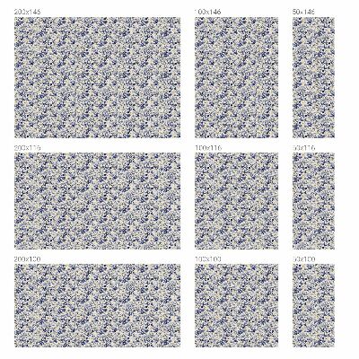 Vinilo decorativo adhesivo para cristales Simetría floral