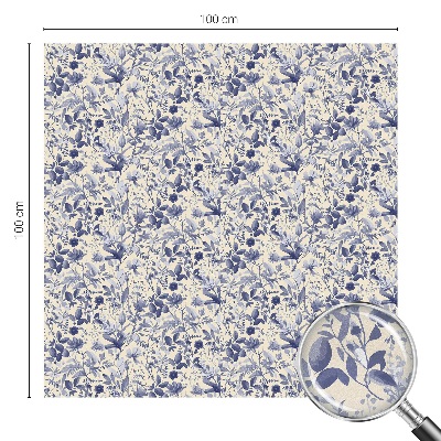 Vinilo decorativo adhesivo para cristales Simetría floral