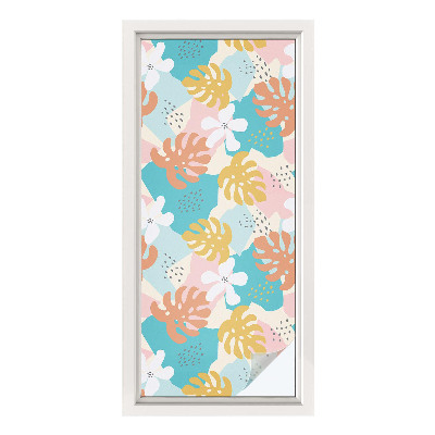 Vinilo ventana privacidad Naturaleza exótica