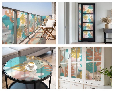 Vinilo ventana privacidad Naturaleza exótica