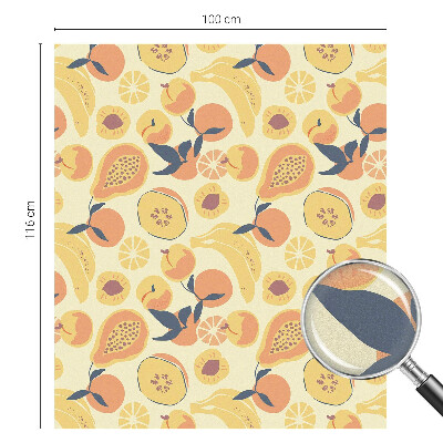 Vinilo decorativo adhesivo para cristales Fruta jugosa