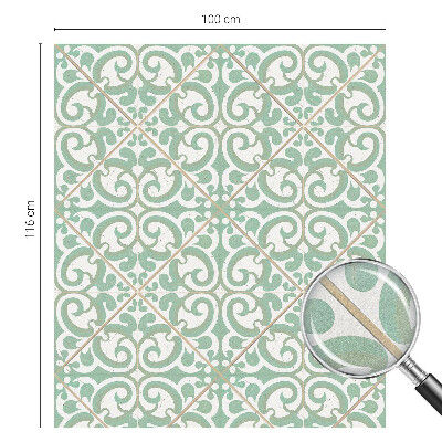 Vinilo para ventanas motivo vitral Elegancia clásica