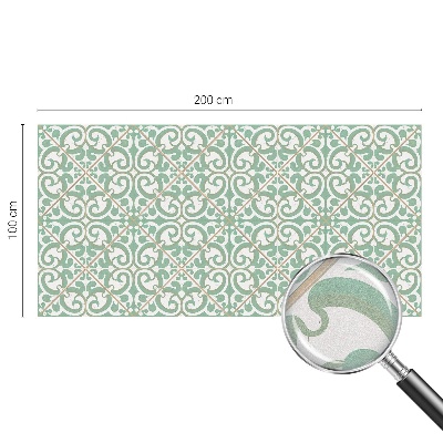 Vinilo para ventanas motivo vitral Elegancia clásica