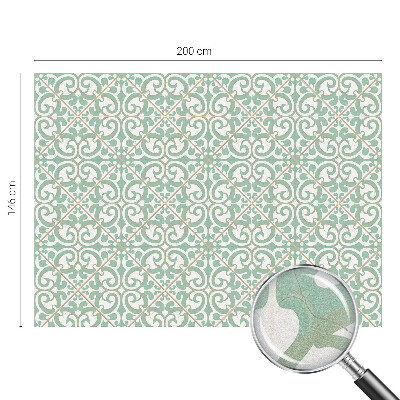 Vinilo para ventanas motivo vitral Elegancia clásica