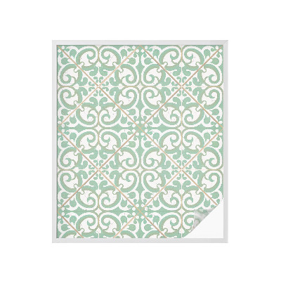 Vinilo para ventanas motivo vitral Elegancia clásica