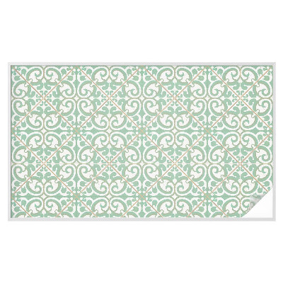 Vinilo para ventanas motivo vitral Elegancia clásica