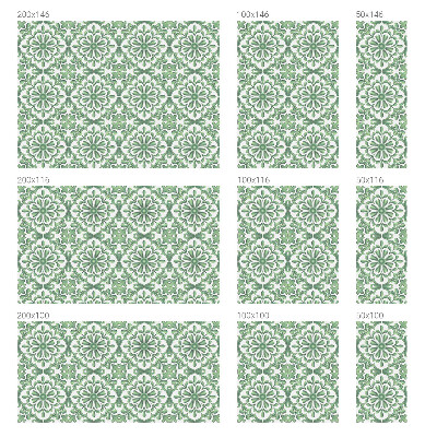 Vinilo para cristales opaco decorativo hojas verdes