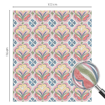 Vinilo para ventanas motivo vitral Patrones florales