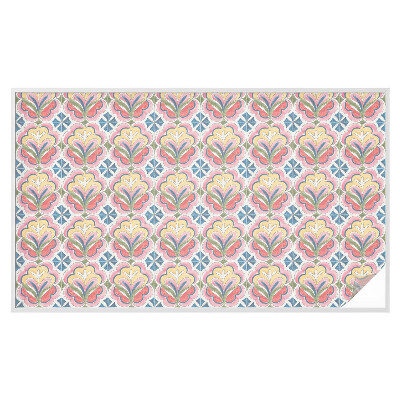 Vinilo para ventanas motivo vitral Patrones florales