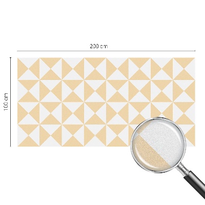 Vinilo para cristales opaco decorativo Triángulos geométricos