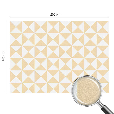 Vinilo para cristales opaco decorativo Triángulos geométricos