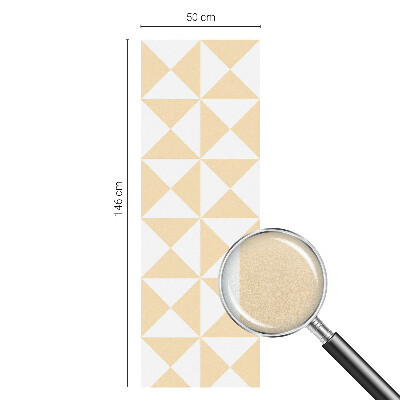 Vinilo para cristales opaco decorativo Triángulos geométricos