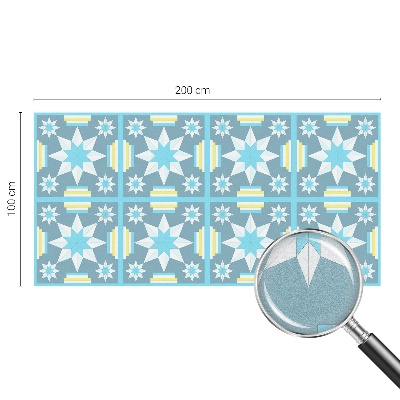 Vinilo ventana privacidad Patrón de estrella