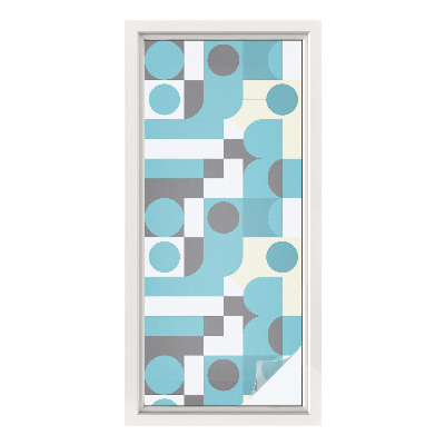 Vinilo decorativo adhesivo para cristales Patrones geométricos