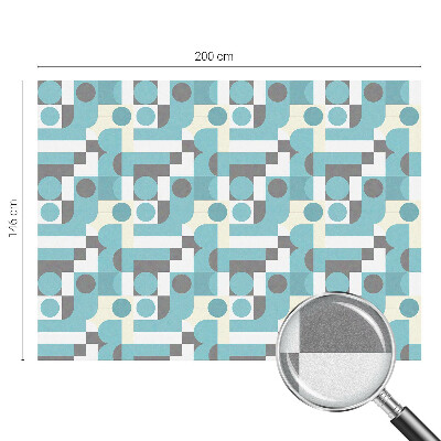 Vinilo decorativo adhesivo para cristales Patrones geométricos