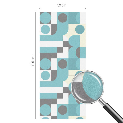 Vinilo decorativo adhesivo para cristales Patrones geométricos