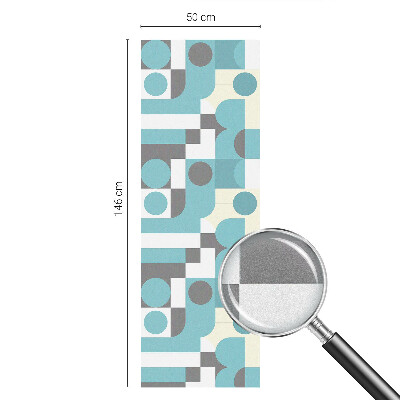 Vinilo decorativo adhesivo para cristales Patrones geométricos