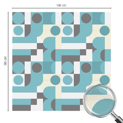 Vinilo decorativo adhesivo para cristales Patrones geométricos