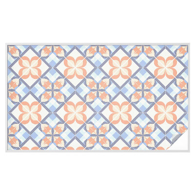 Vinilo para ventanas motivo vitral Patrón floral