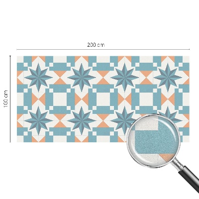 Vinilo para cristales opaco decorativo Estrellas azules