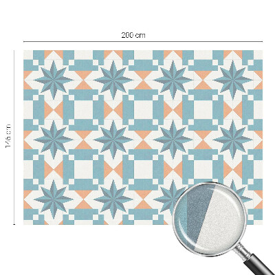 Vinilo para cristales opaco decorativo Estrellas azules