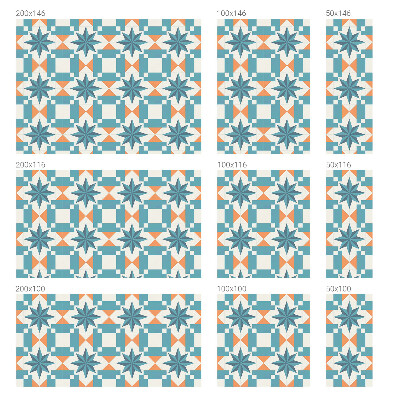 Vinilo para cristales opaco decorativo Estrellas azules