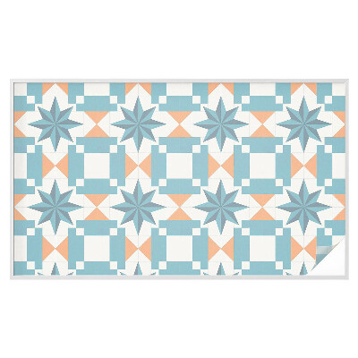 Vinilo para cristales opaco decorativo Estrellas azules