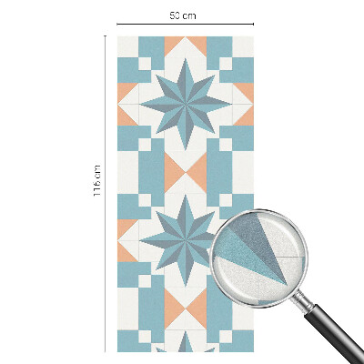 Vinilo para cristales opaco decorativo Estrellas azules